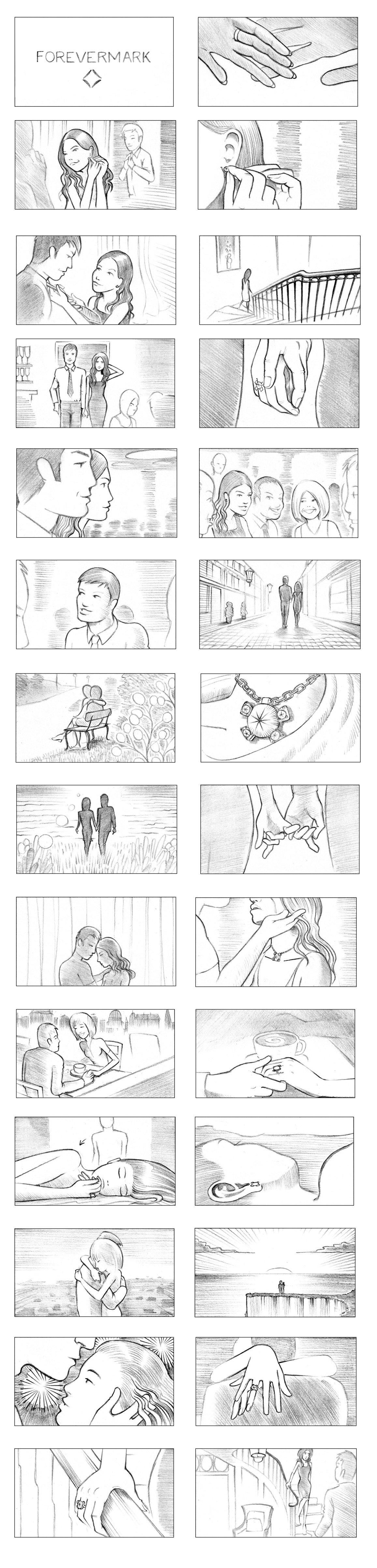 FOREVERMARK STORYBOARD BY ANDY SPARROW